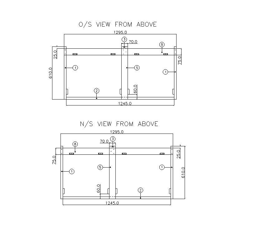 Read more about Pegasus 624 646 Front Bunk Frames product image
