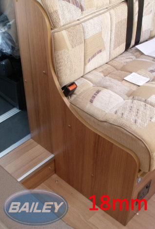 Approach 760SE L/H Captains Bunk End 18mm