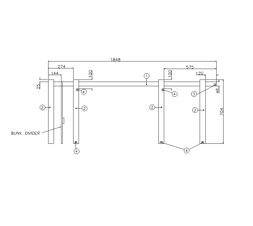 Read more about Peg GT65 Genoa Bologna Front Bunk Top Frame O/S product image