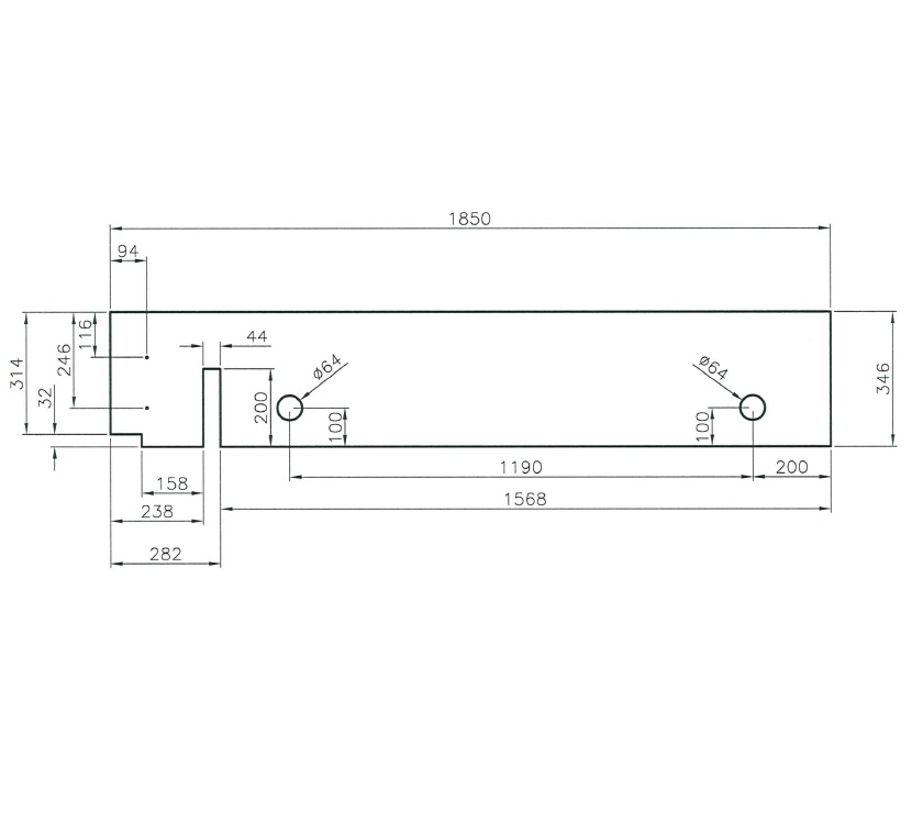 Read more about Pursuit 400/2 Front Bunk Face O/S product image