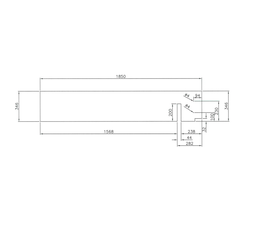 Read more about Pursuit 400/2 Front Bunk Face N/S product image