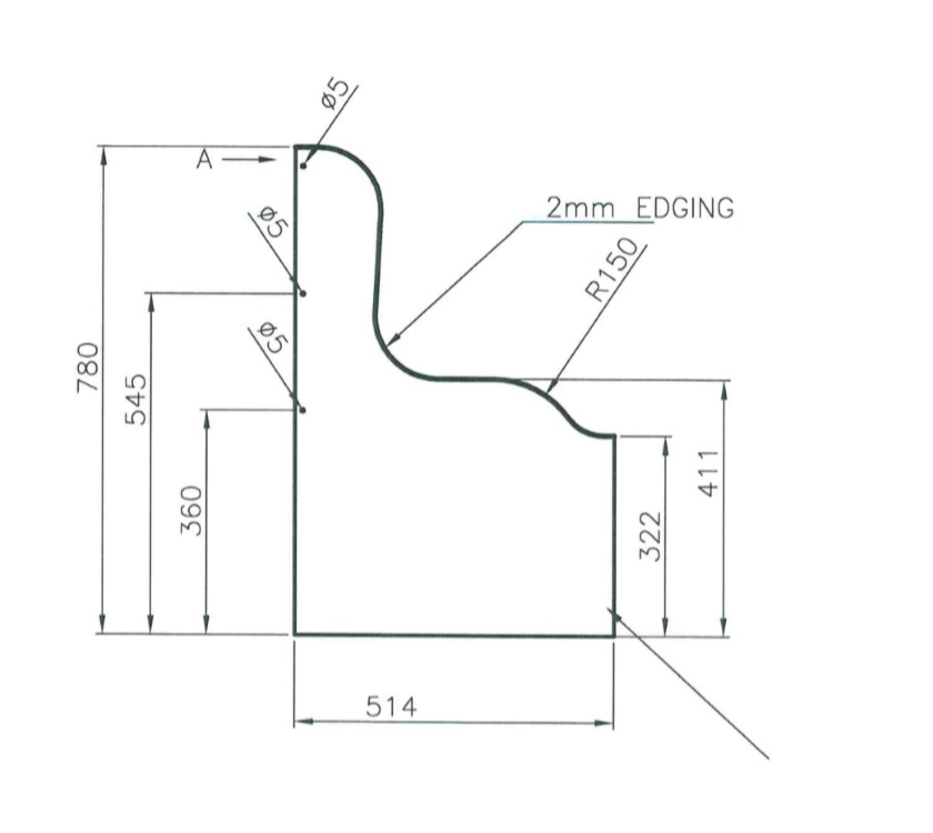 Read more about Pursuit 540/5 R/H Captains Bunk End product image
