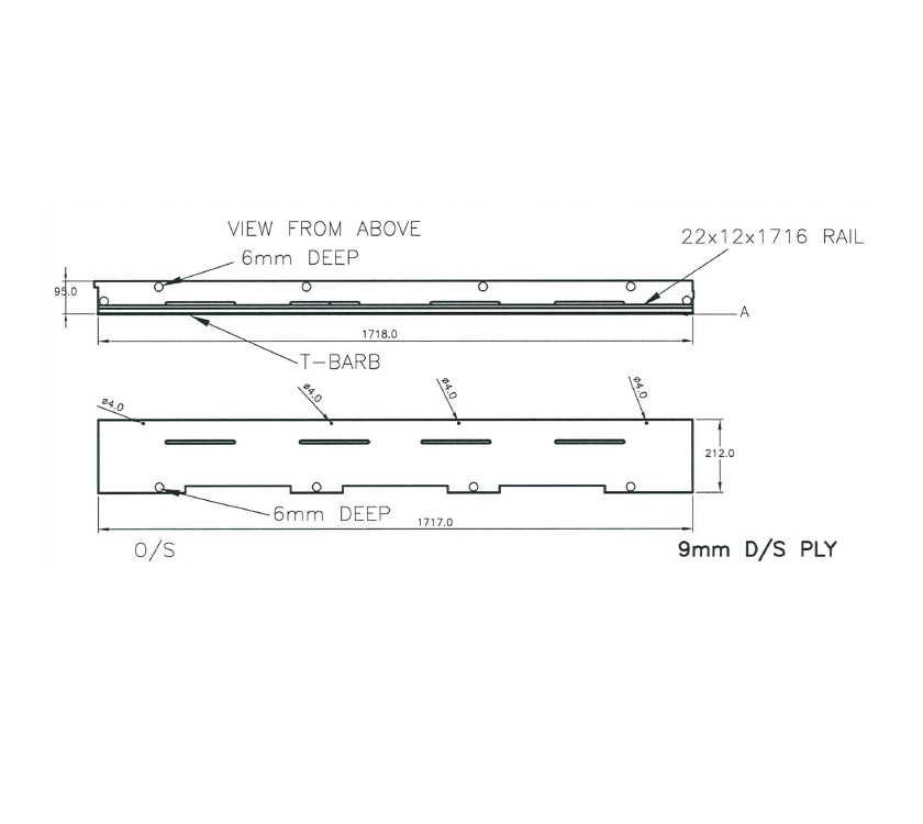 Read more about Unicorn III Vigo O/S Rear Central Heating Cover  product image