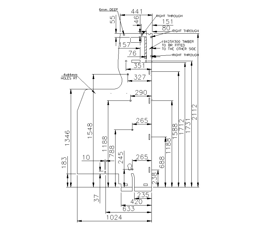 Approach Autograph 765 O/S Front Bulkhead