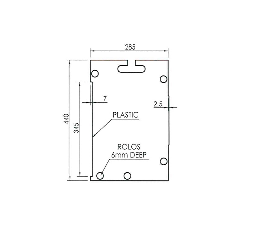 Unicorn III Madrid Robe Small Bottom Shelf
