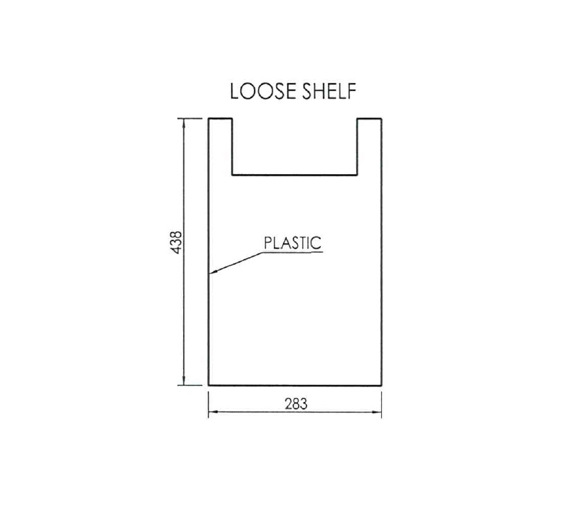 Unicorn III Madrid Robe Loose Shelf