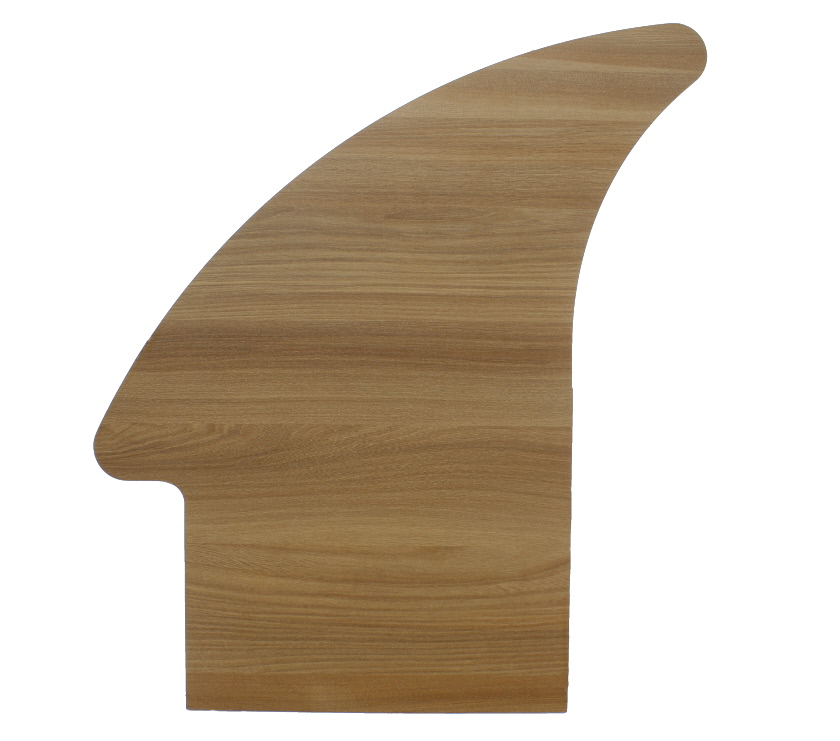 Peg IV Optional Bunk End Cushion Ply (Shark Fin)