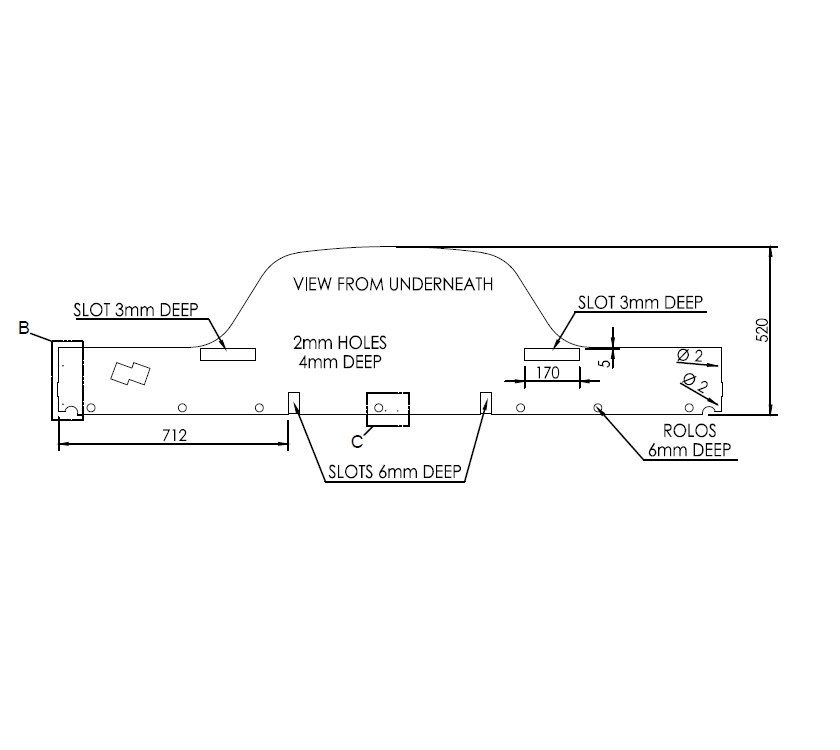 Pegasus IV (Various) Pot Shelf