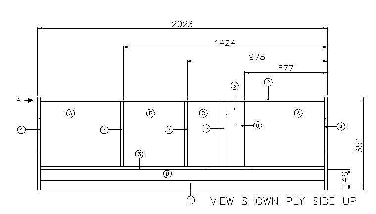 S6 Ranger Front Bulkhead Panel