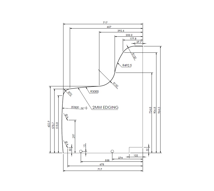 Pegasus IV (Various) Front Bunk N/S End