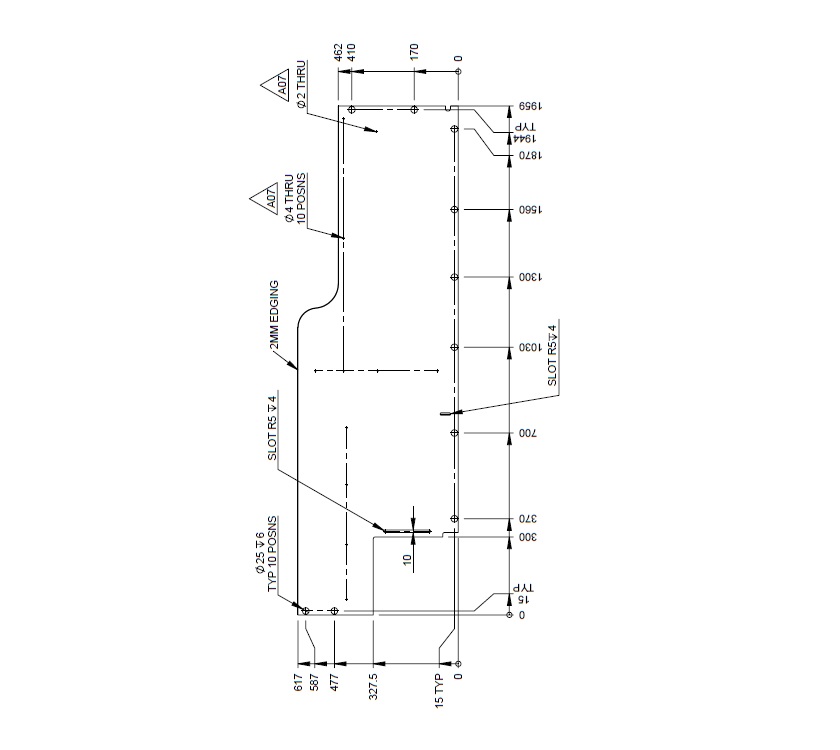 Read more about PX1 644 PS6 Bri Dressing Cupboard L/H Cheek product image