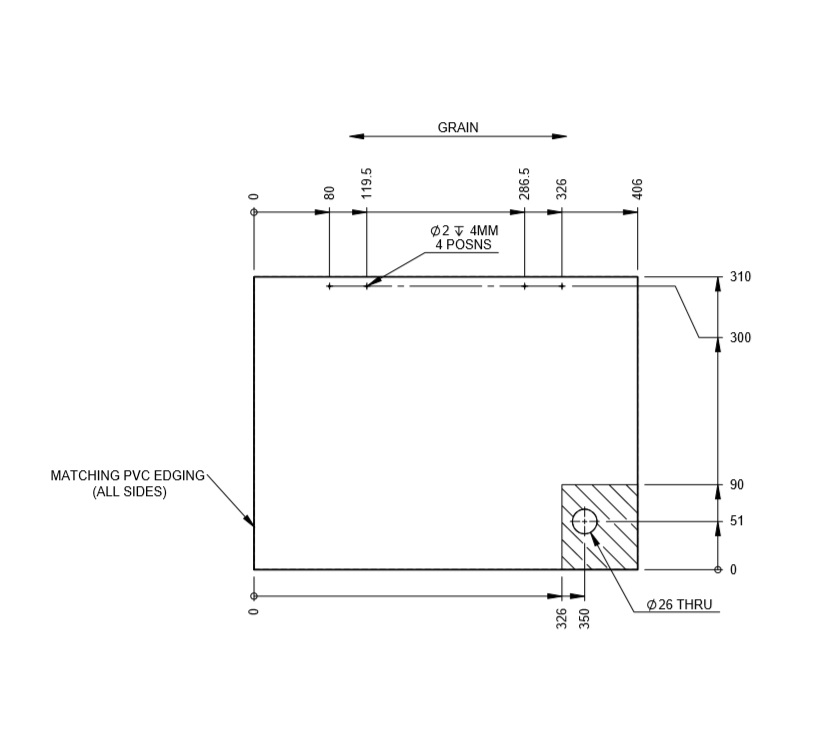 Read more about PS6 Grande Bologna Dressing Cupboard R/H Door(A03) product image