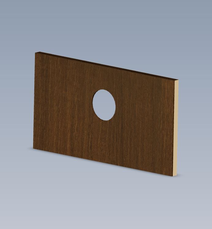 PS6 MESSINA BEDROOM CUPBOARD FOOTER