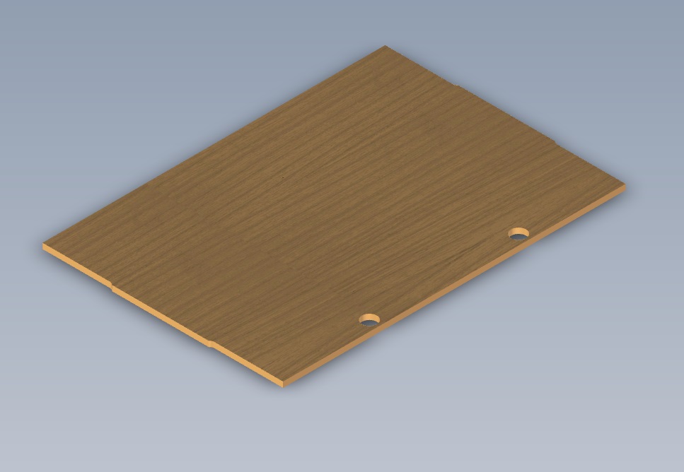 AH3 79-2 & 79-4F TV CABINET LOWER SHELF