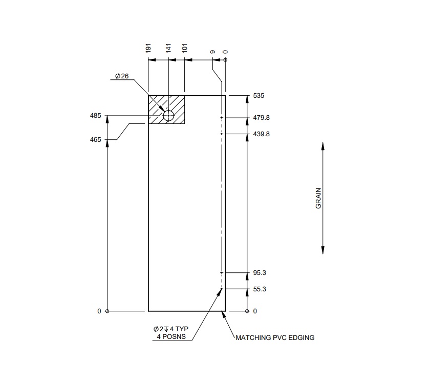 Read more about AG1 Porto Bedroom O/S TV Cupboard L/H Door product image