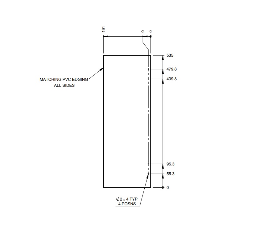 Read more about AG1 Porto Bedroom O/S TV Cupboard R/H Door product image