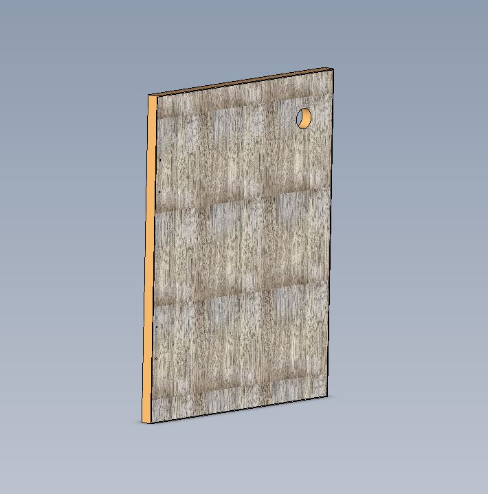 PSR Bologna Dressing Cupboard RH Door