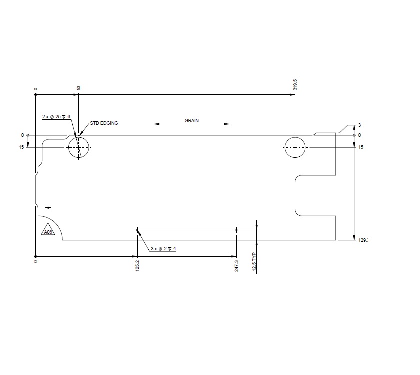 Read more about AG2 STD BEDROOM CUPBOARD OS SHELF product image
