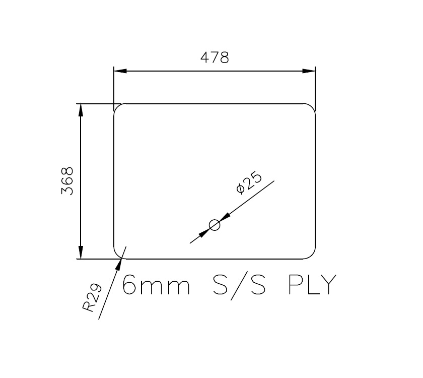 Pegasus IV Pal Anc Robe Base Shelf Hatch