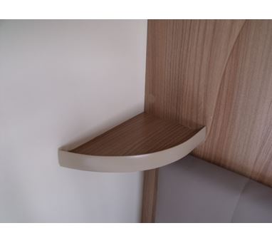 Uni III Cor Fixed Bed O/S Rear Small Shelf