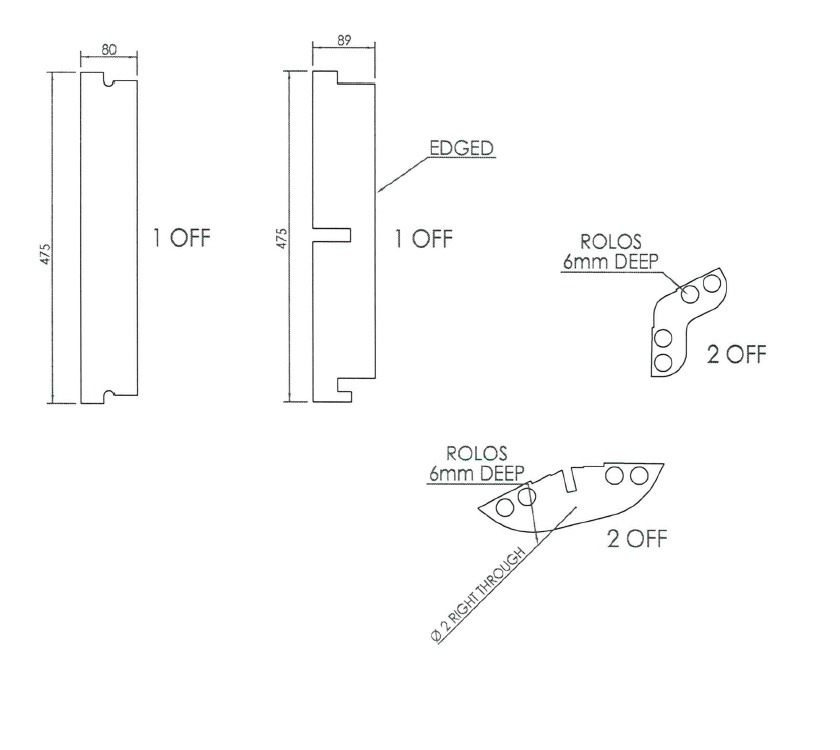 Read more about Unicorn III Val Bar Fixed Bed 12mm Brackets product image