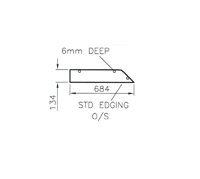 Read more about Uni III Cadiz Cordoba O/S Fixed Bed Header Shelf product image