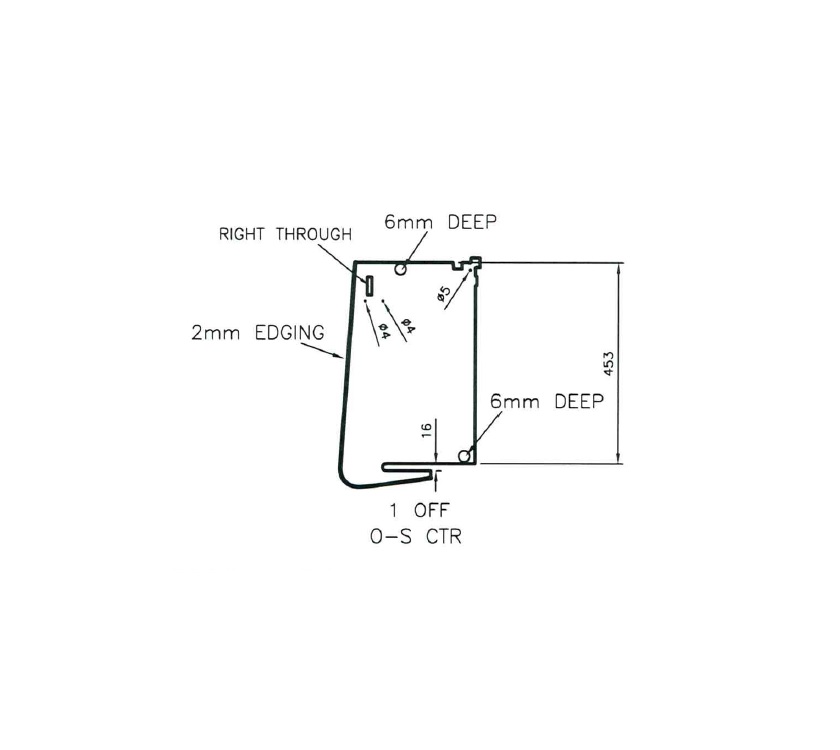 Pursuit 560/5 O/S Centre Rear Locker End