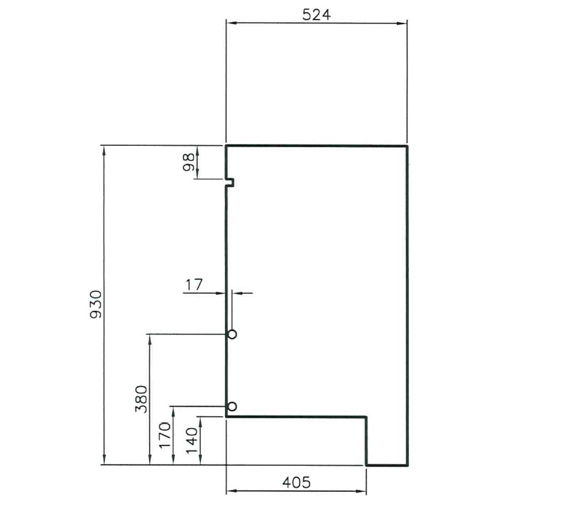 Approach Autograph 540 Kitchen (3) R/H Outer End