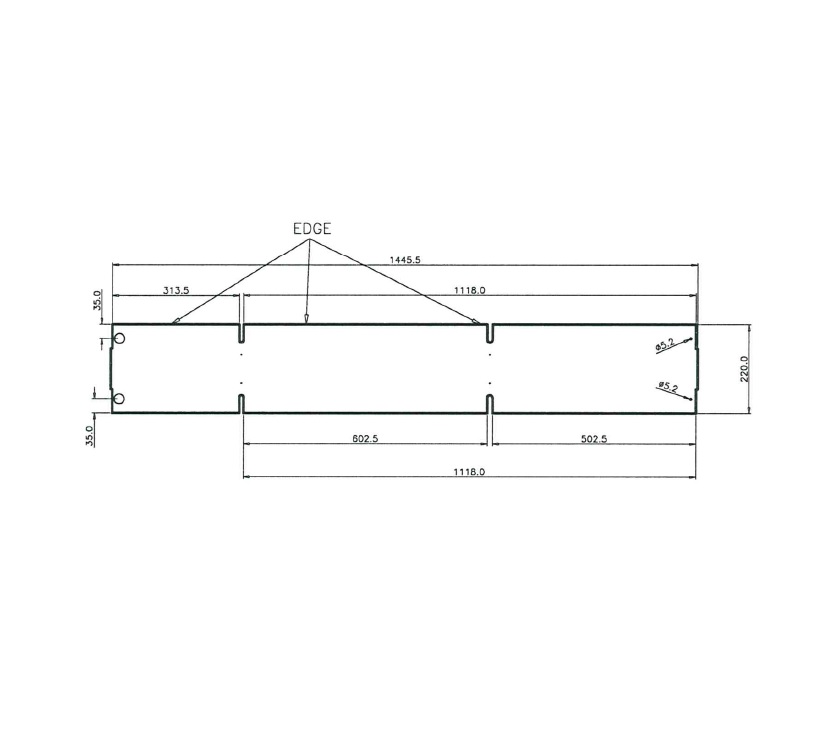 Uni III Valencia N/S Rear Top Locker Back Panel