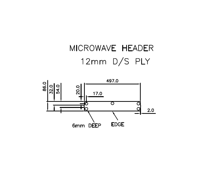 Unicorn III (Various) Microwave Header