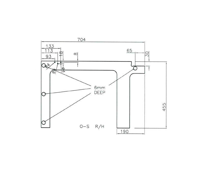 Read more about App Auto 740 730 O/S R/H Front Bunk Divider product image