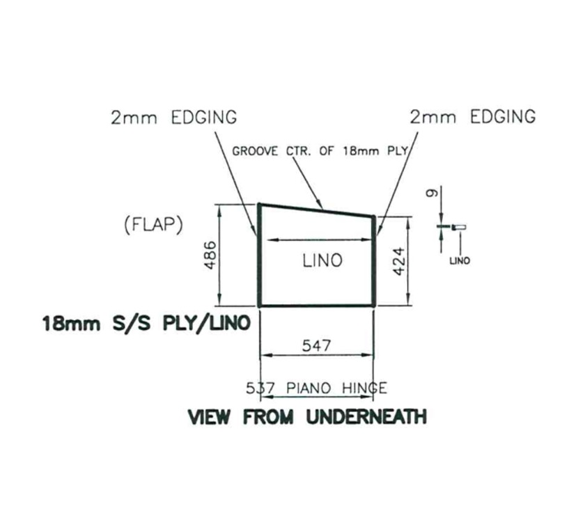 Read more about App Auto 730 Rear Fixed Bed False Floor Flap product image