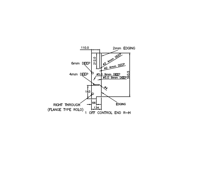 Read more about Unicorn III (Various) Kitchen Control End R/H product image