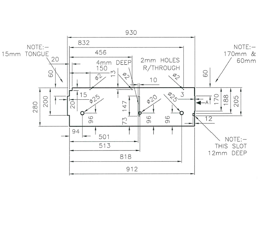 Read more about App Auto 740 745 Fixed Bed Rear Locker Base product image