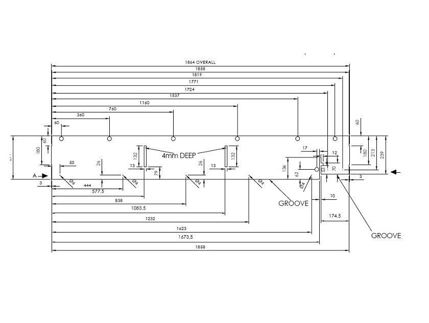 Pegasus IV Rimini Rear Locker O/S Base
