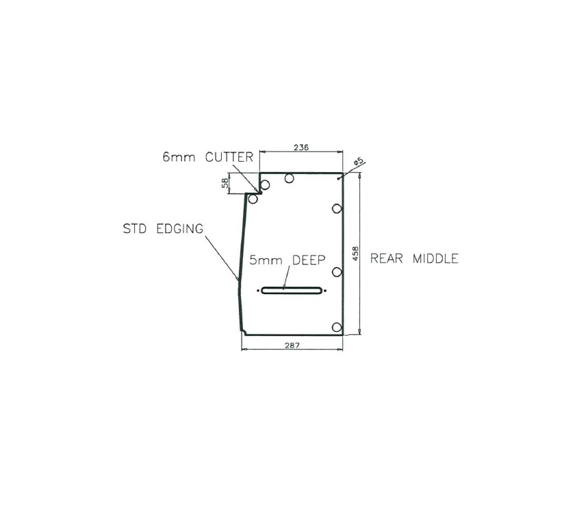 Read more about UN3 Val Bar Rear Fixed Bed Locker Rear Mid Divider product image