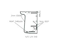 Uni III Val Bar Rear Fixed Bed Locker N/S L/H End