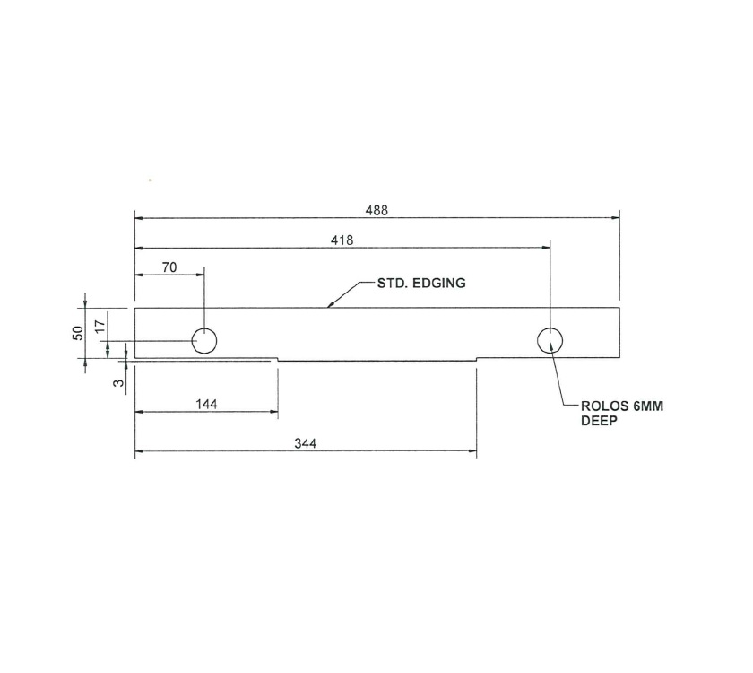 Pegasus IV Genoa Kitchen Drawer Divider