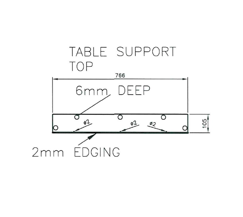 Read more about Pursuit 530/4 O/S Table Support Top product image
