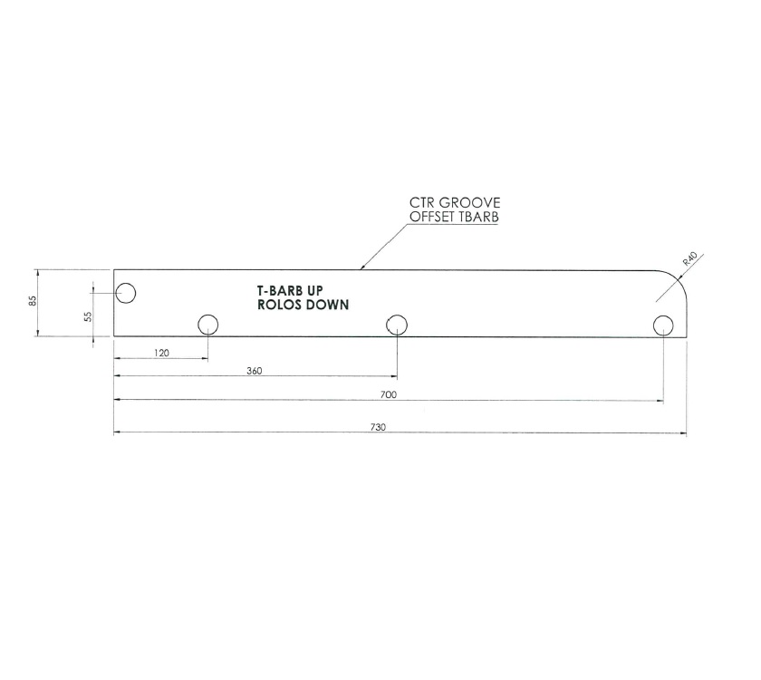 Pegasus IV Modena Brindisi Exterior Door Shelf