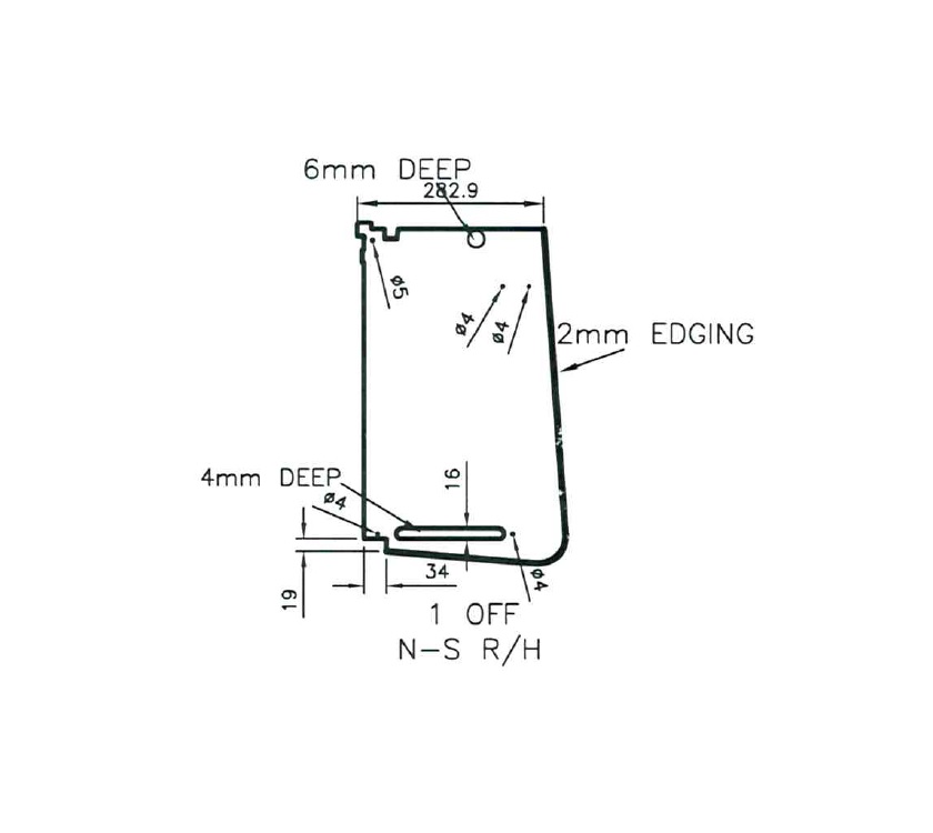 Read more about Pursuit 430/4 530/4 Fixed Bed Locker N/S R/H End product image