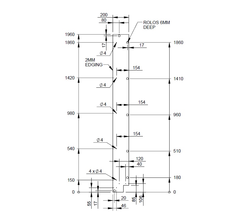Pegasus IV Brindisi O/S Washroom Wall