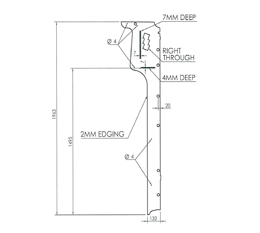 Read more about Unicorn III Seville Sideboard L/H Swan Neck Panel product image