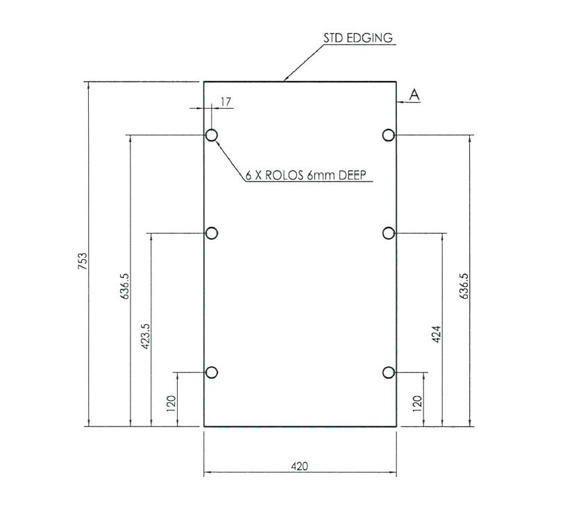 Unicorn III Gas Box Face (not Seville)
