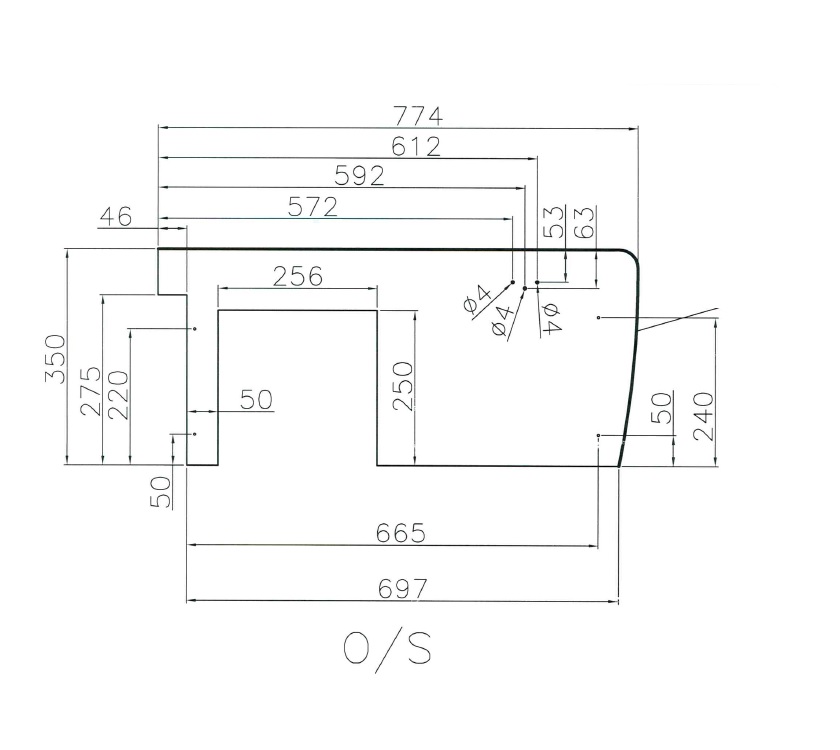 Read more about Pursuit 560/5 550/4 530/4 O/S Bunk End product image