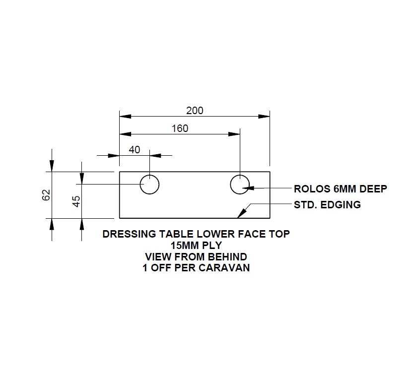 Read more about Pegasus IV Brindisi Dressing Table Lower Face Top product image