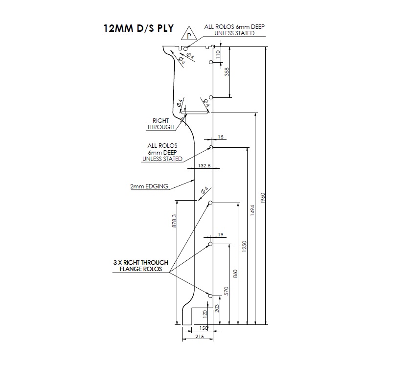 Read more about Peg IV Ver Rim Bri Anc Kitchen L/H Full Height End product image