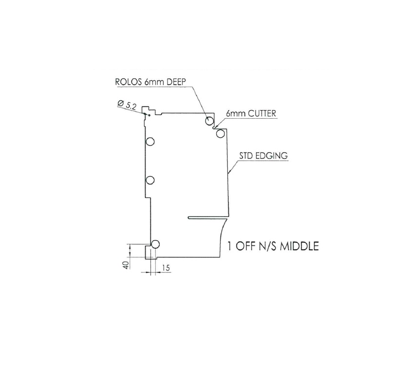 Read more about Unicorn III Vigo Front Locker N/S Middle Divider product image