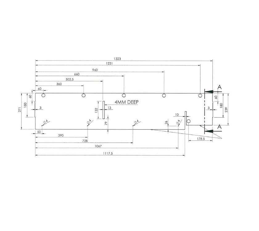 Pegasus IV Modena Rear Locker N/S Base