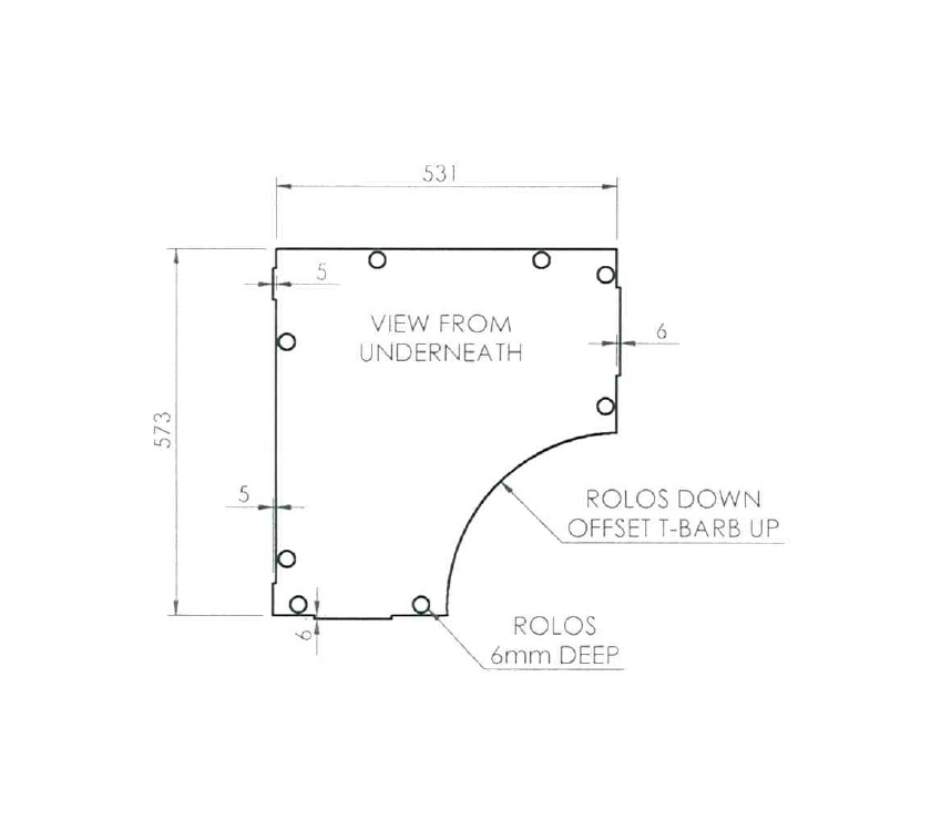 Read more about Pegasus IV Modena Rear Locker Corner Base product image